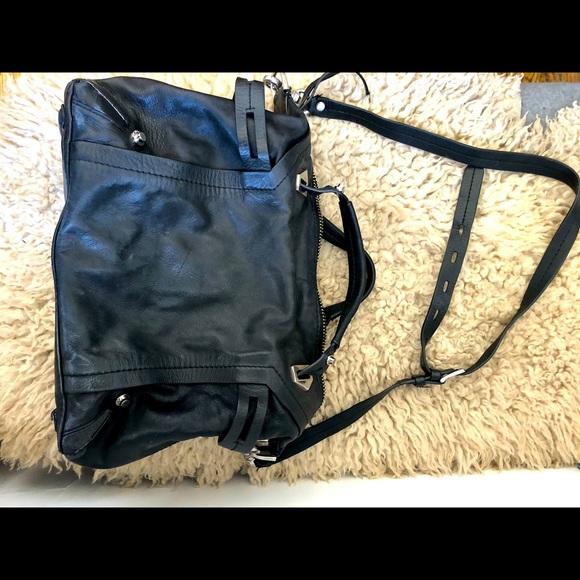 Black leather purse from NYC - Picture 1 of 4